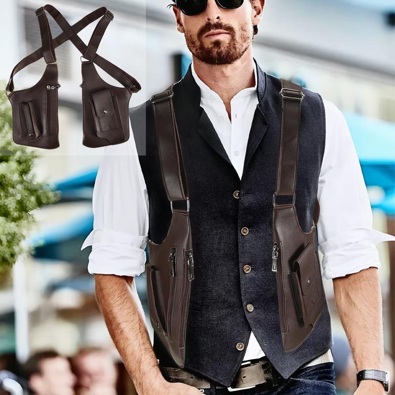 🔥2025 NEW HOT SALE 🔥Double shoulder strap multi-pocket outdoor anti-theft tactical bag